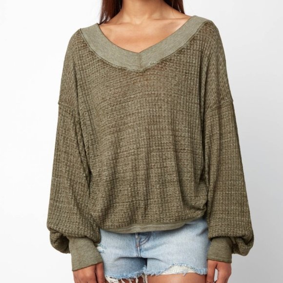 We the Free by Free People South Side Thermal Top - Picture 3 of 5